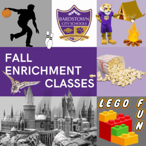 graphic promoting 2025 Fall Enrichment classes